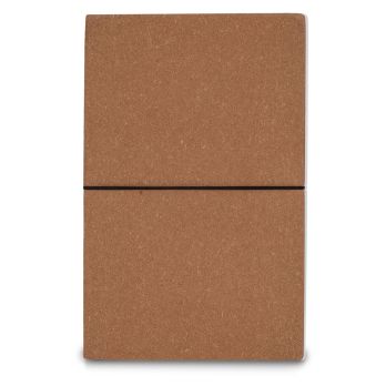 Notizbuch mit Einband aus recycelten Leder Din A5