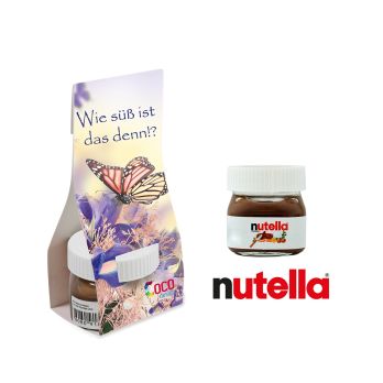 Nutella in Überreichverpackung - Weihnachten