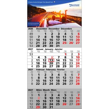 Wandkalender Quattro