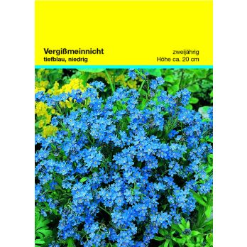 Samentütchen Vergissmeinnicht 82 x 114 mm