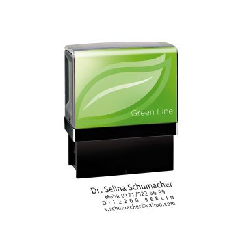 Stempelautomat "Green Line", Digitaldruck