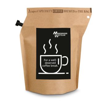 Werbe-Kaffee Honduras, wiederverwendbarer Brühbeutel