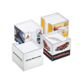 Zettelbox "Sigma", doppelwandig, mit Einleger