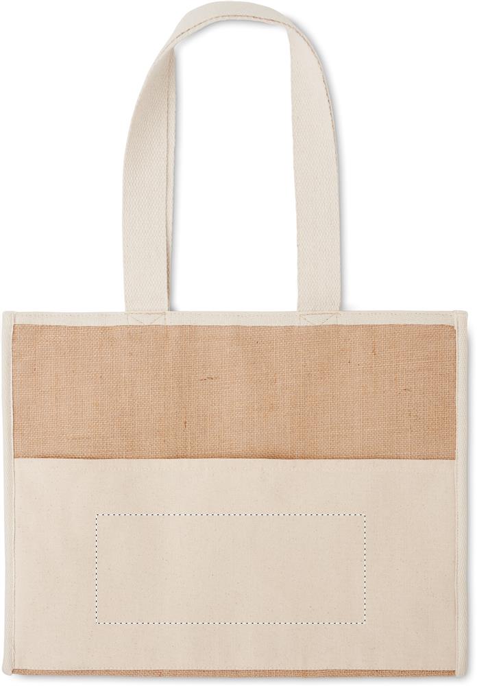 Vorderseite Tasche (10 x 25 cm)