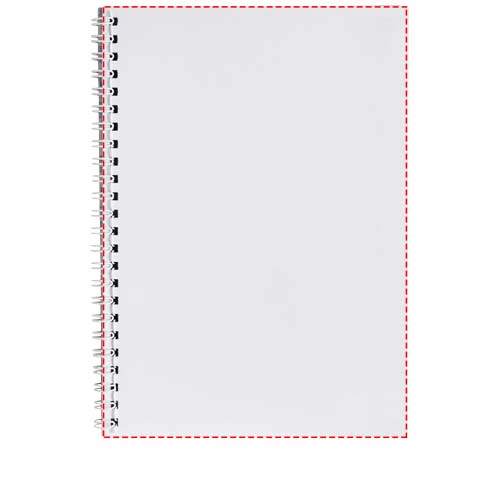 Vorderseite (Hochformat, Rücken links) (148 x 210 mm)