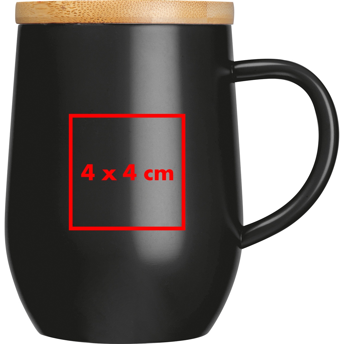 Auf dem Becher (4 x 4 cm)