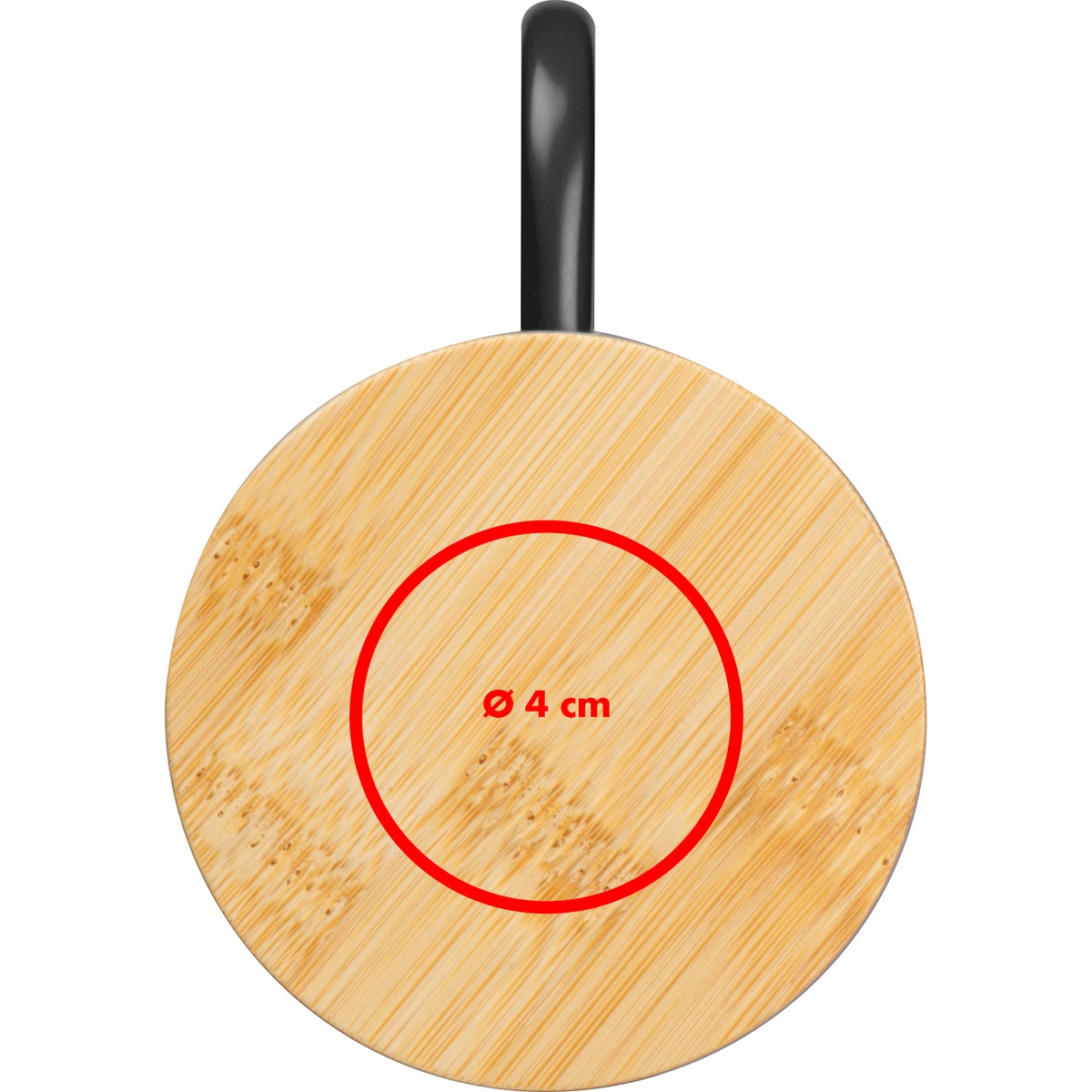 Auf dem Deckel (ø 4 cm)