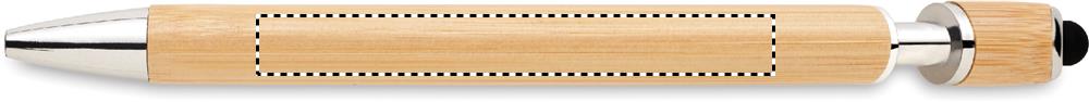 Gegenüber d. Klammer (0,8 x 7 cm)