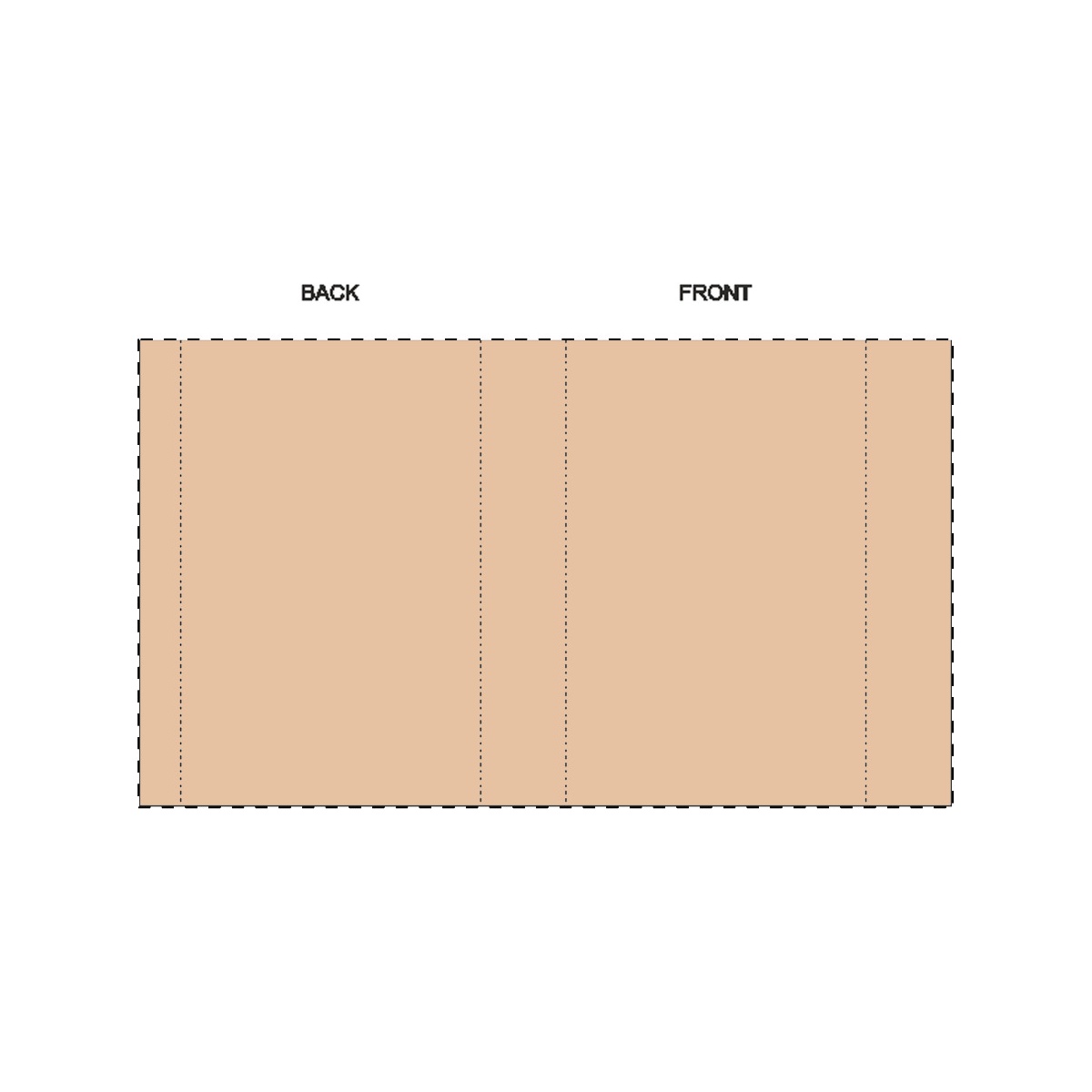 Maßgefertigte Papierbanderole (201 x 118 mm)