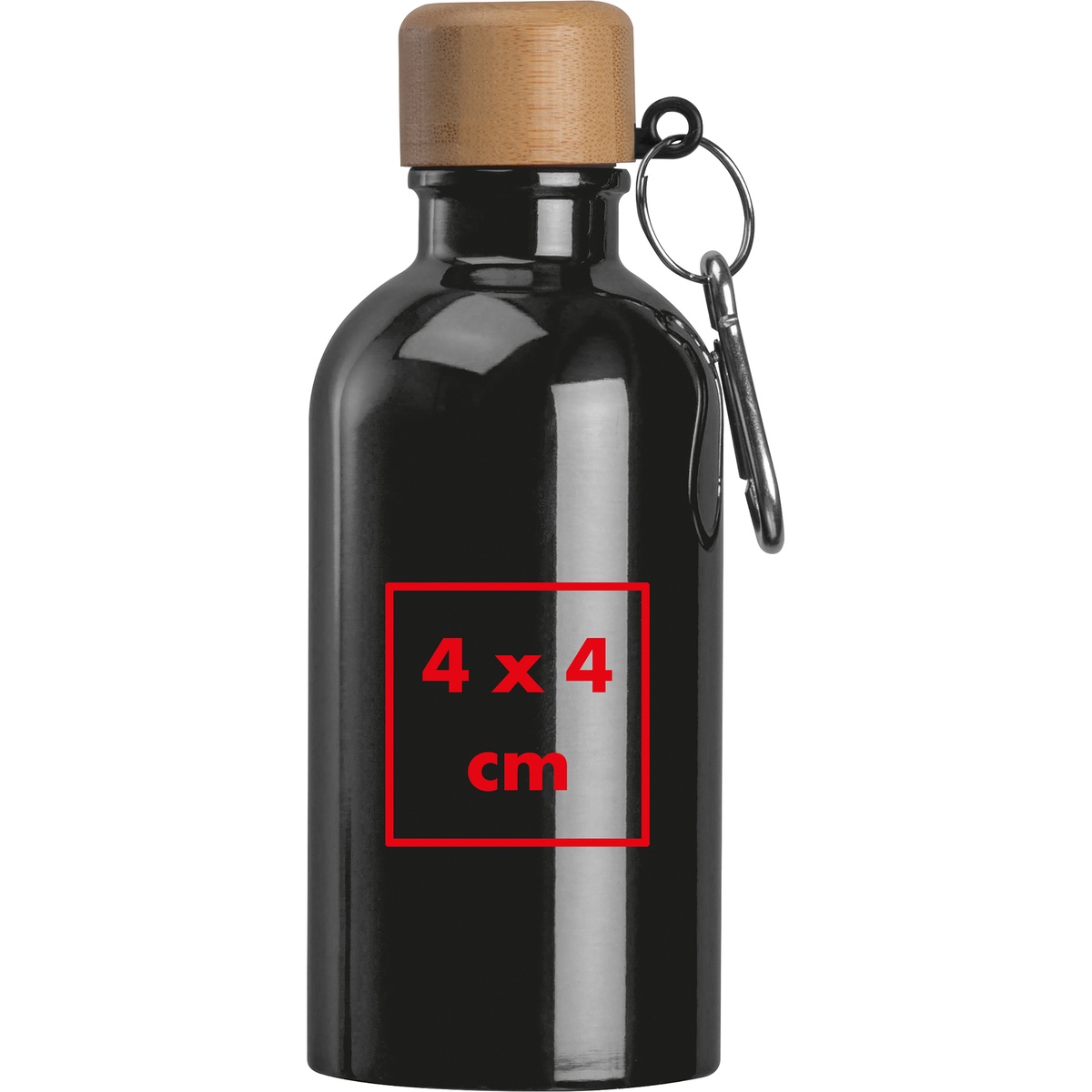 Auf der Flasche (15 x 8 cm)