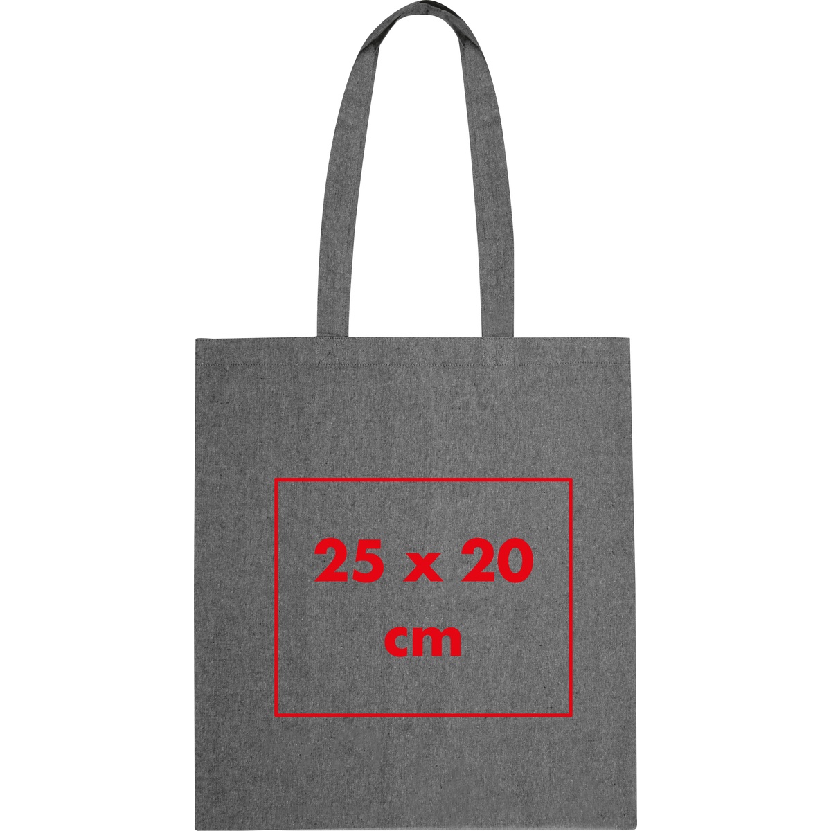 Auf die Tasche/Beutel (25 x 20 cm)