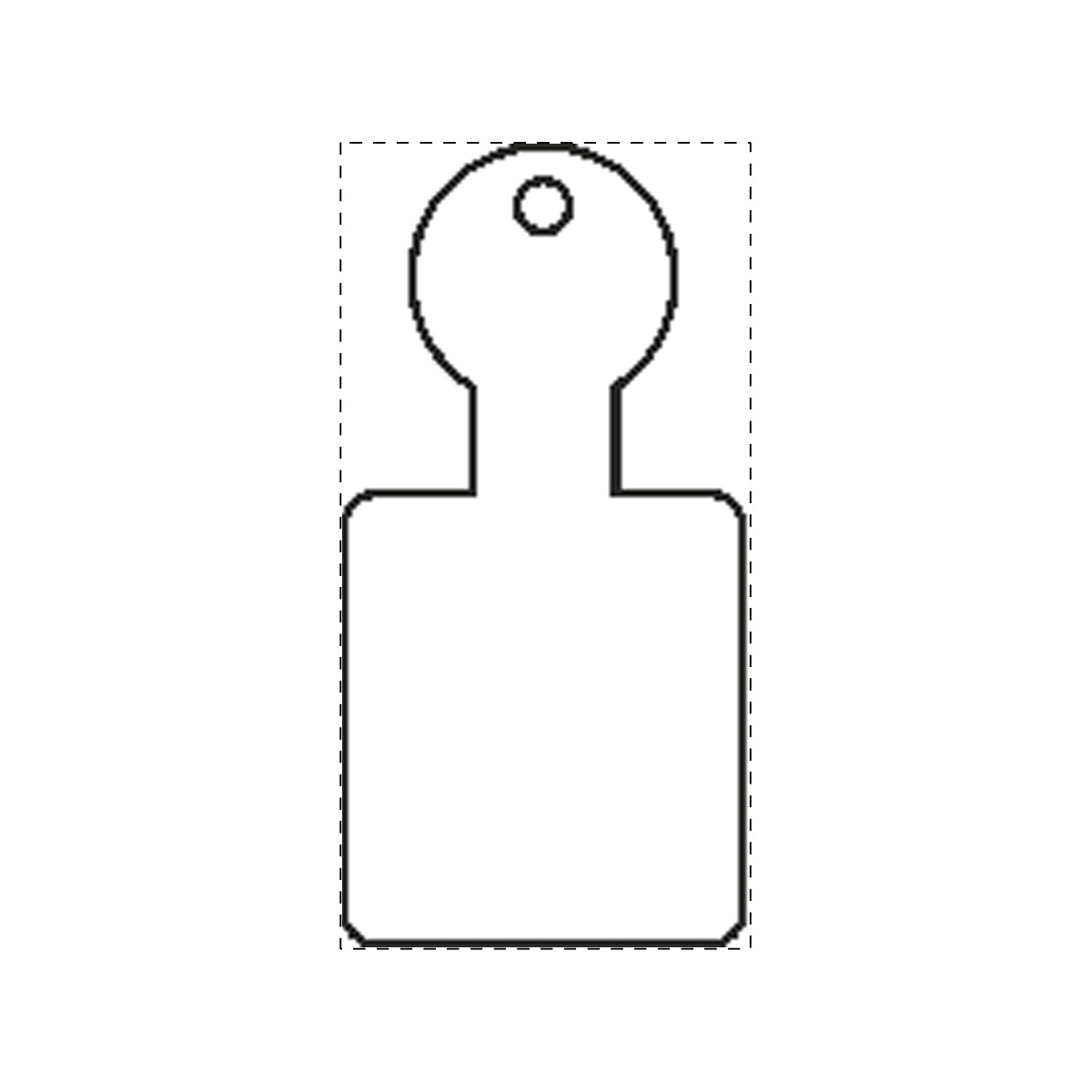 Komplette Oberfläche (35 x 70 mm)