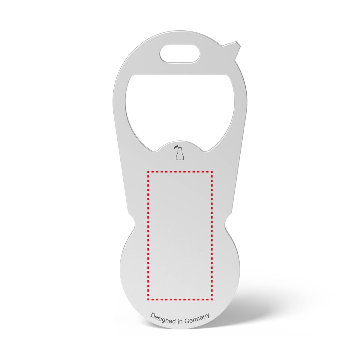 Auf dem Produkt (2,5 x 0,5 cm)