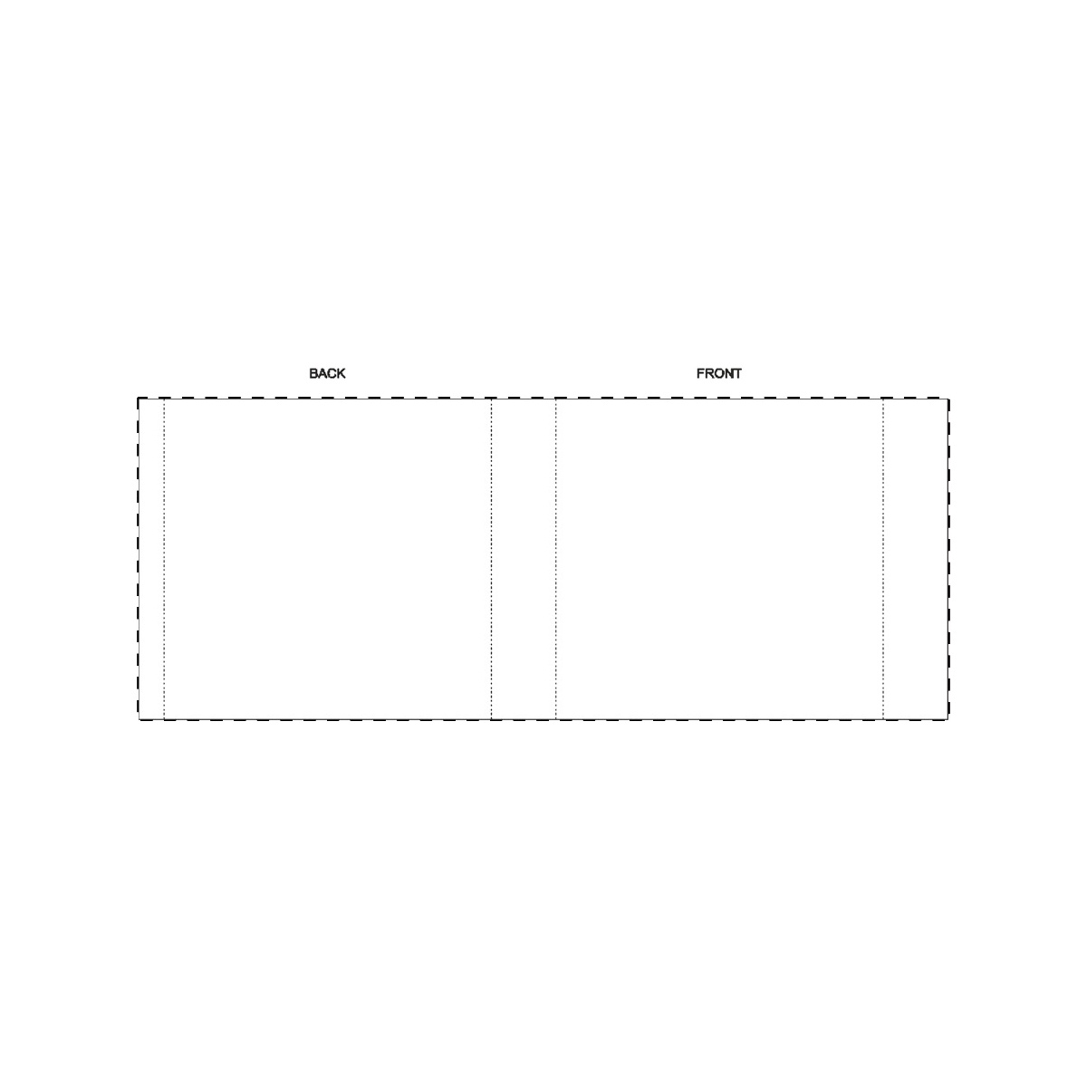 Maßgefertigte Papierbanderole (320 x 131 mm)