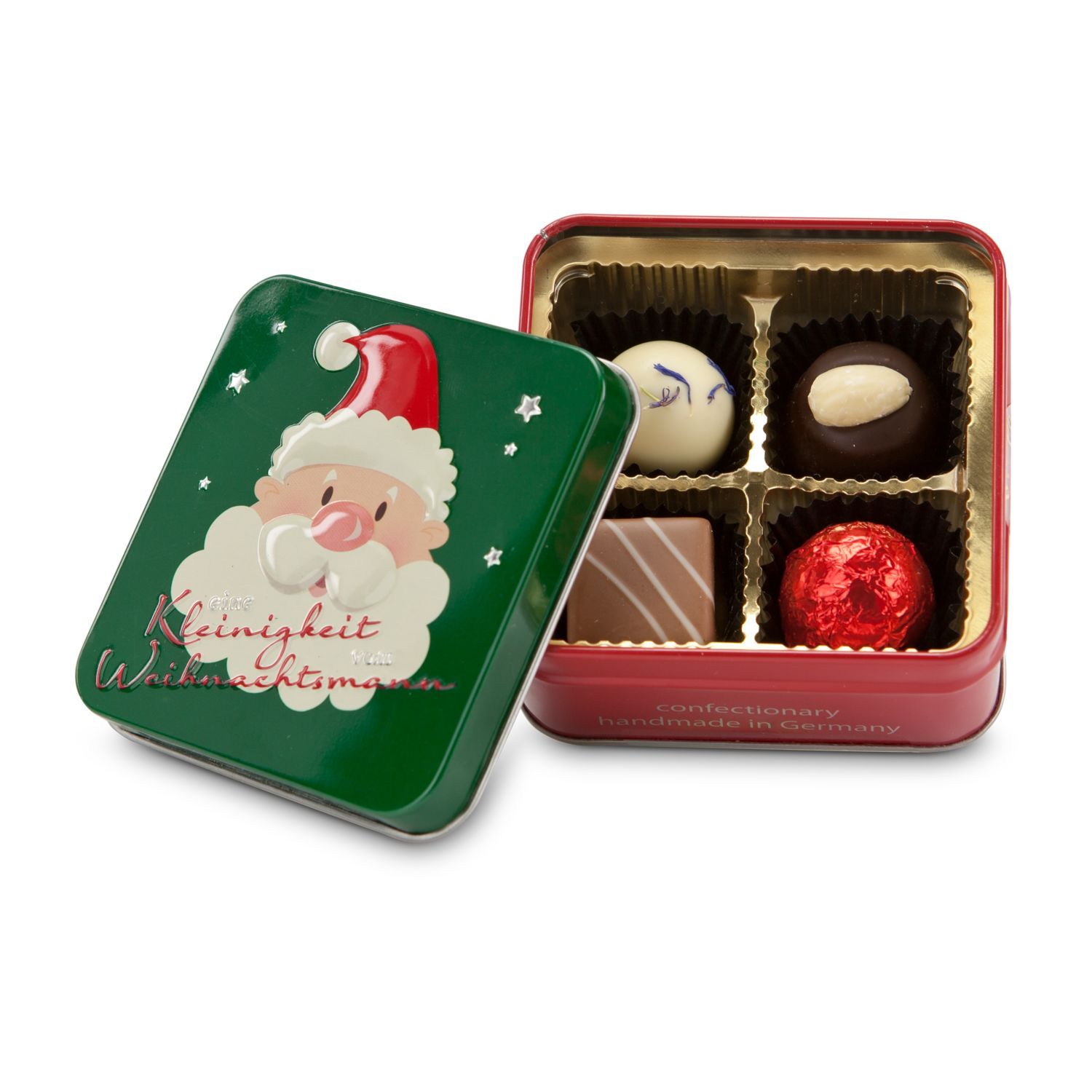 Werbeanbringung auf der Verpackung des Präsents (max. 13,5 x 10 cm)