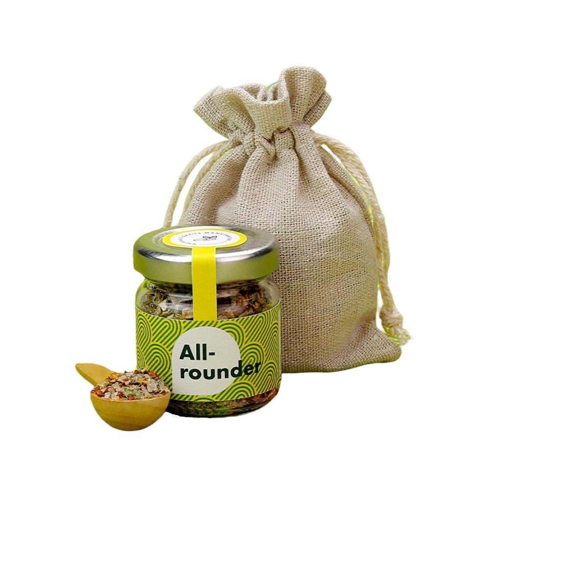 Label am Glas (100 x 79 mm)