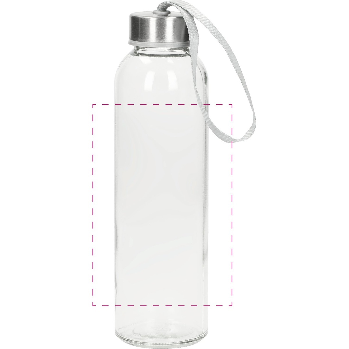 auf Flasche zwischen Kanten (130 x 90 mm)