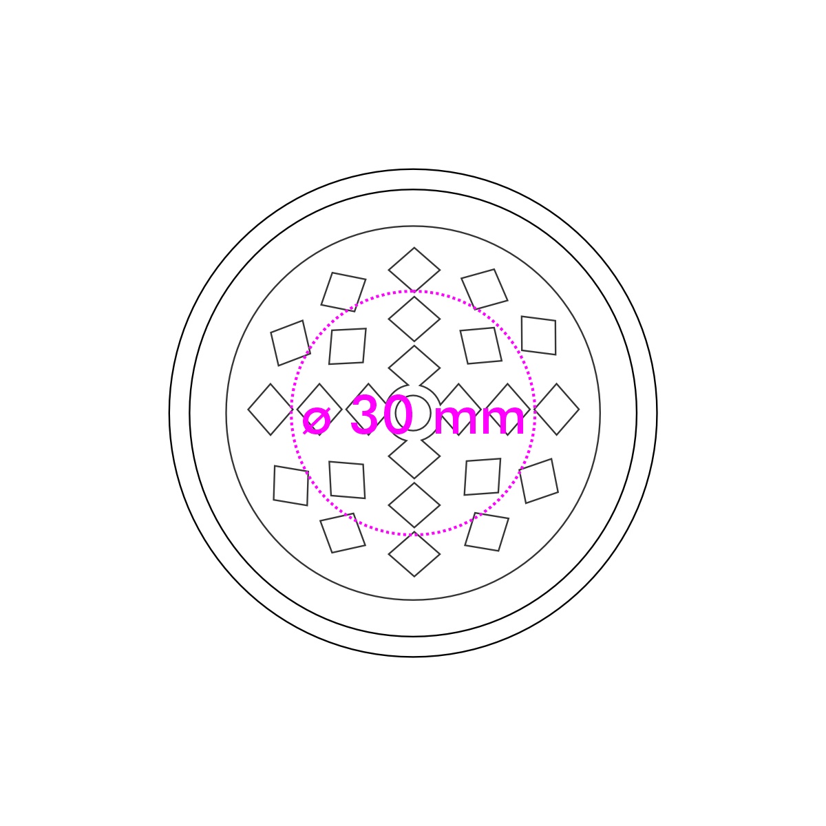 Rückseite (ø 4,6 cm)
