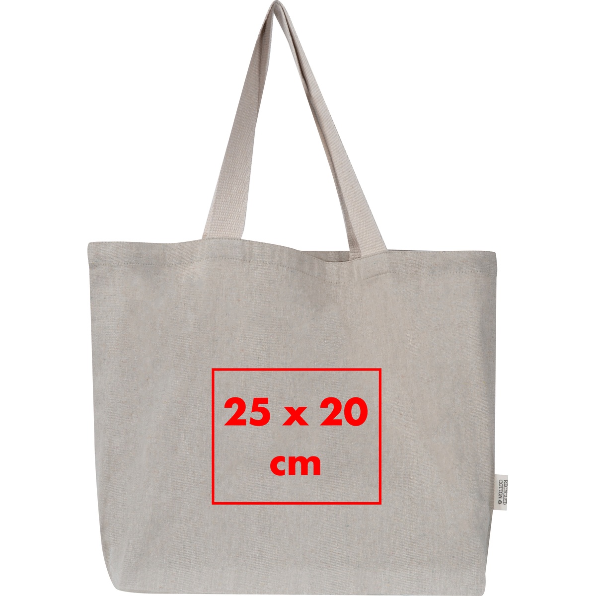 Auf die Tasche/Beutel (25 x 20 cm)