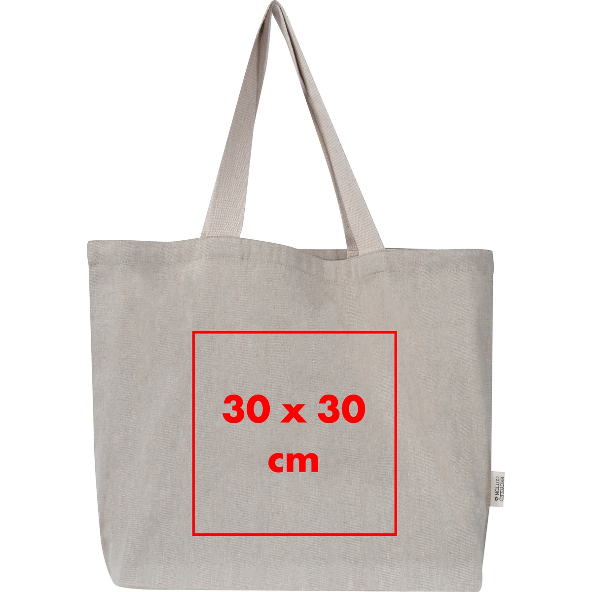 Auf die Tasche/Beutel (30 x 30 cm)