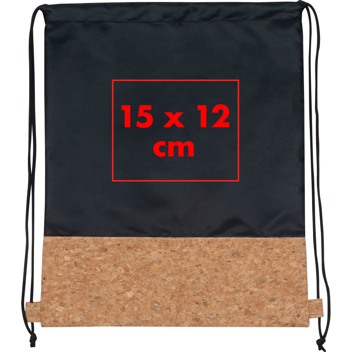 Auf die Tasche/Beutel (15 x 12 cm)