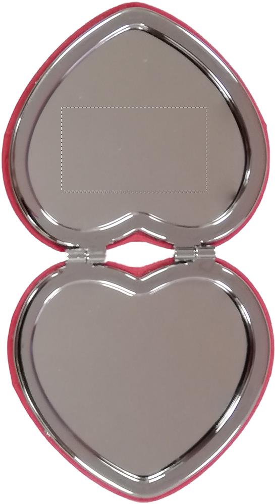 Spiegel oben (2 x 3,5 cm)