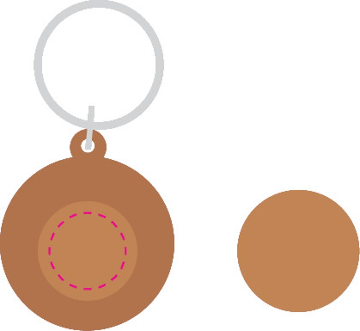 auf Chip (Ø 1,5 cm)