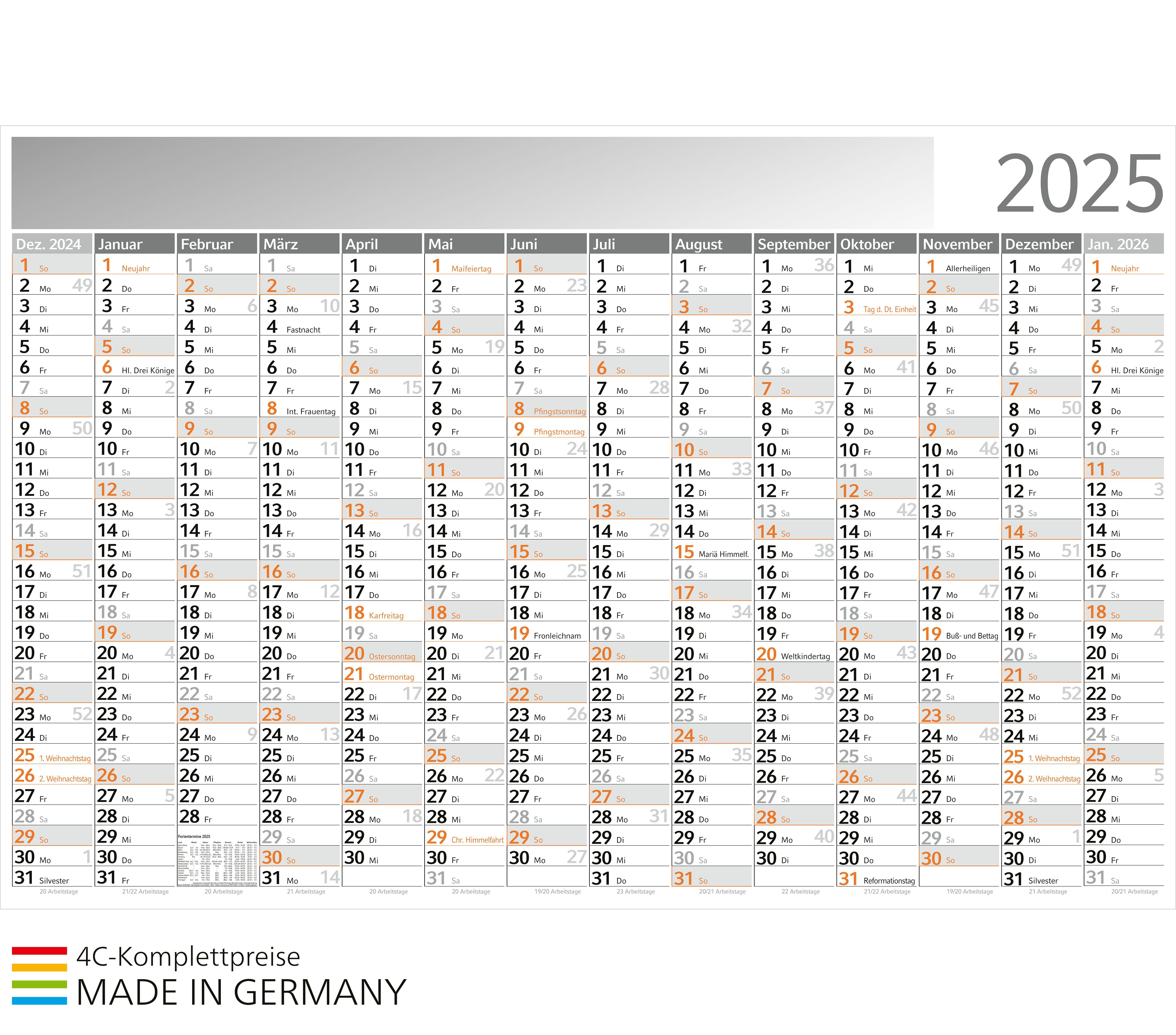am Kopf links (80,0 x 8,0 cm)