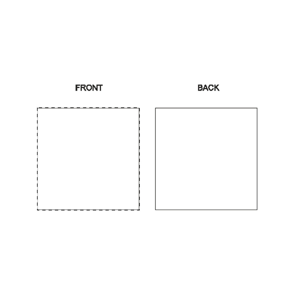 Vorderseite (64 x 64 mm)