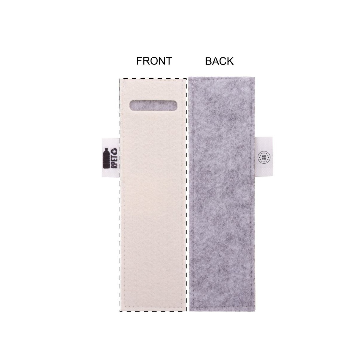 Vorderseite (50 x 175 mm)