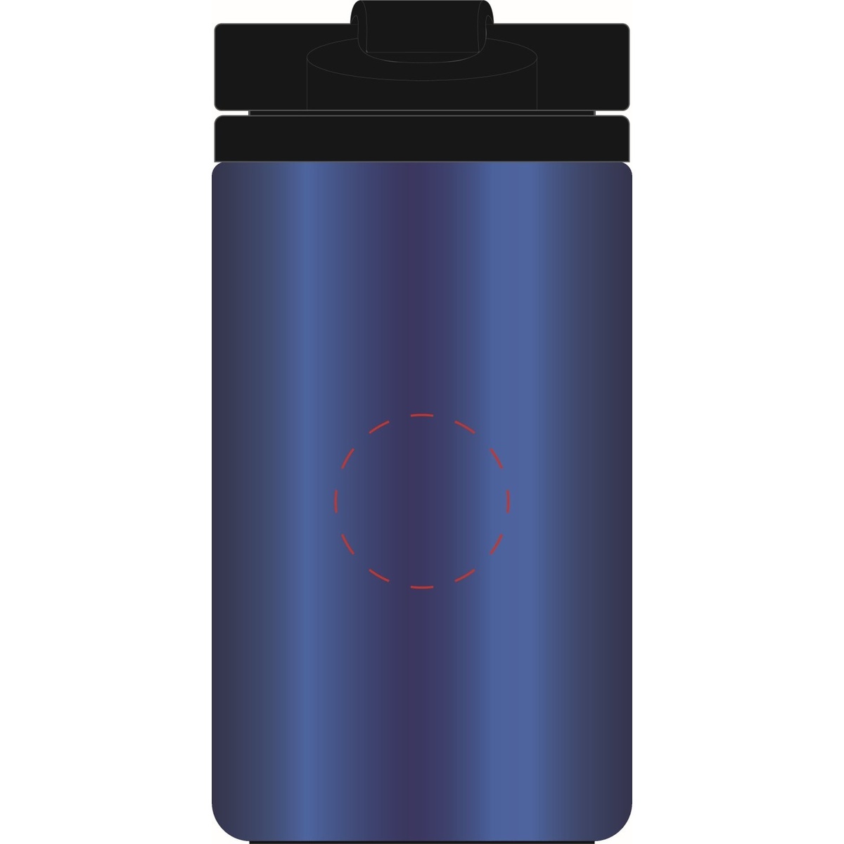 mittig (Ø 30 mm)