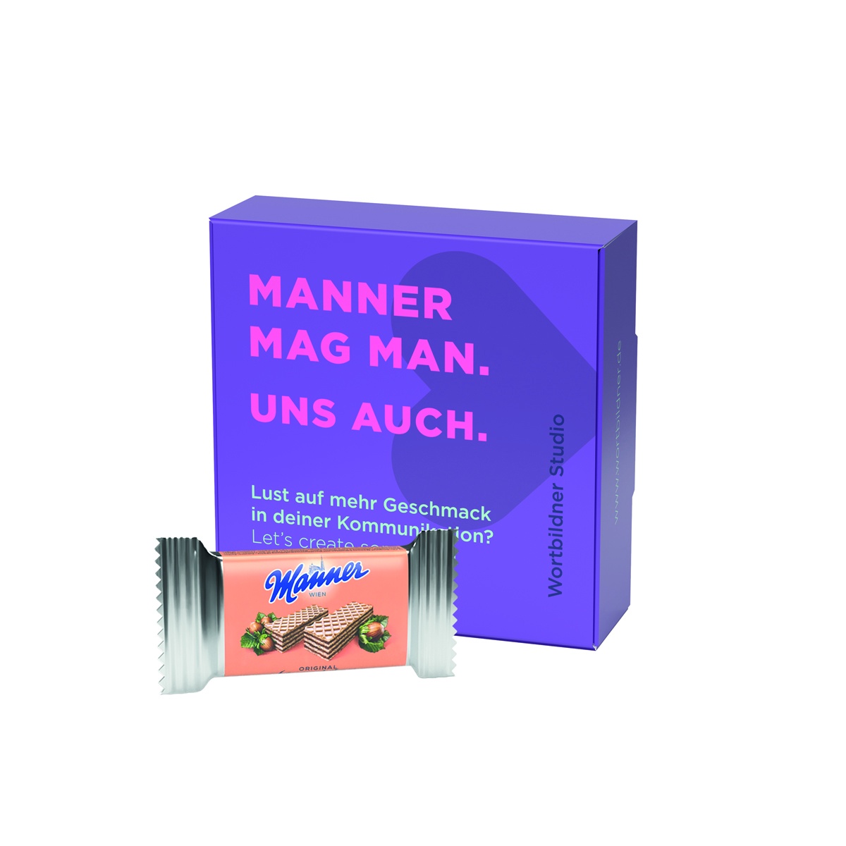 auf dem Artikel (Ca. 8 x 8 x 2,6 cm)