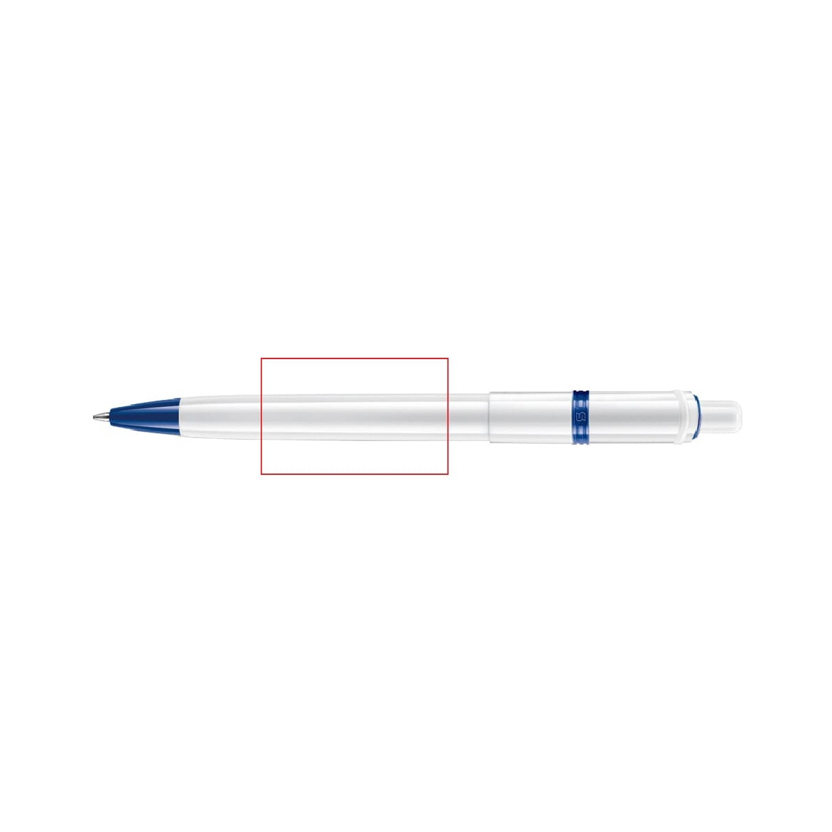 180° vom Clip (25 x 40 mm)