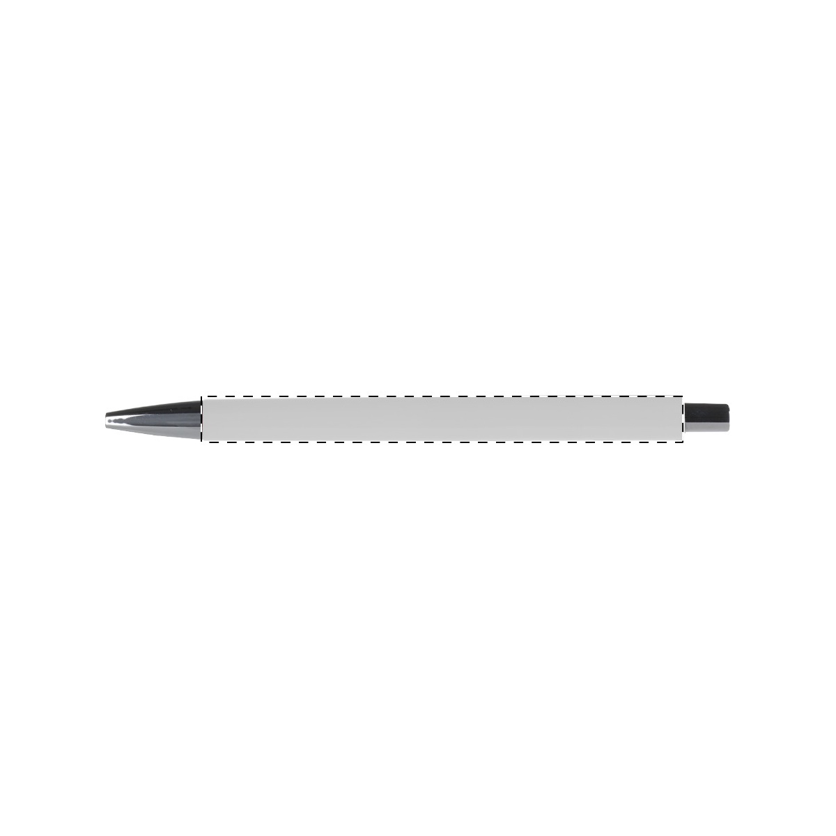 Korpus - gegenüber vom Clip (60 x 6 mm)