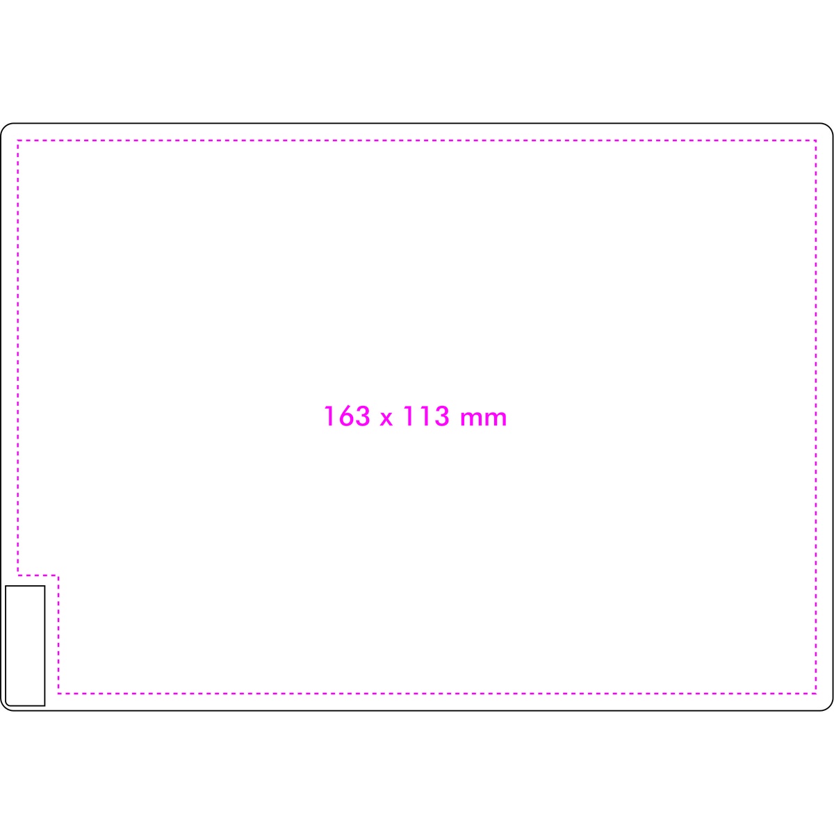 Rückseite (16,3 x 11,3 cm)