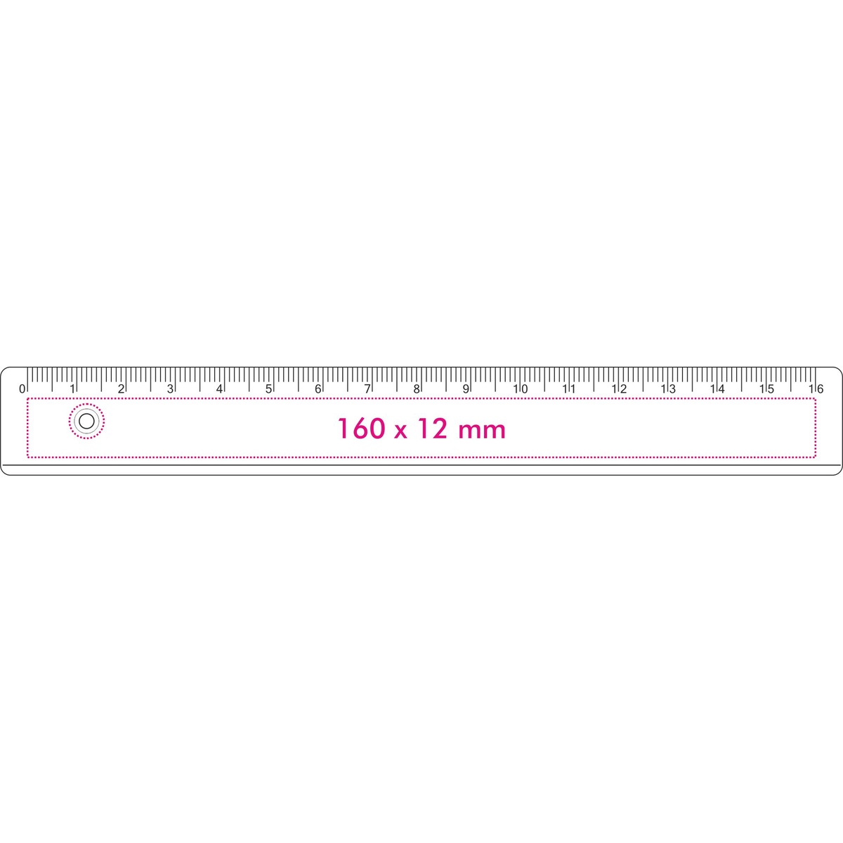 Vorderseite (16 x 1,2 cm)