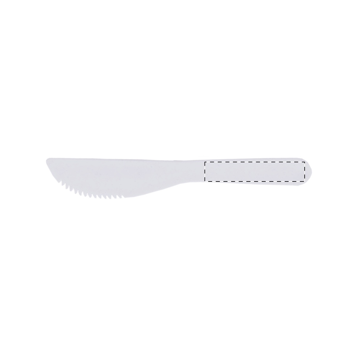Griff des Messers (50 x 5 mm)