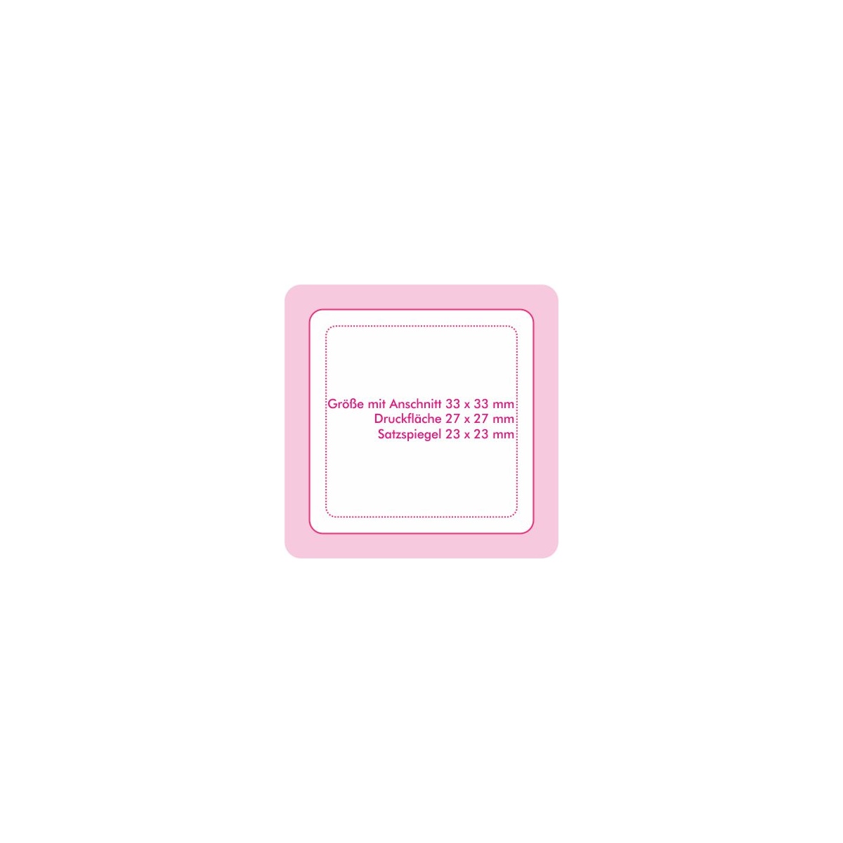 Vorderseite (2,7 x 2,7 cm)