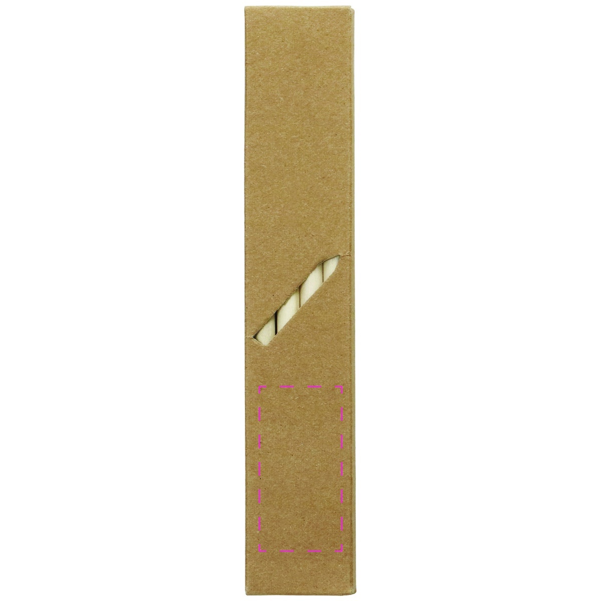 Vorderseite unter Sichtfenster (50 x 25 mm)