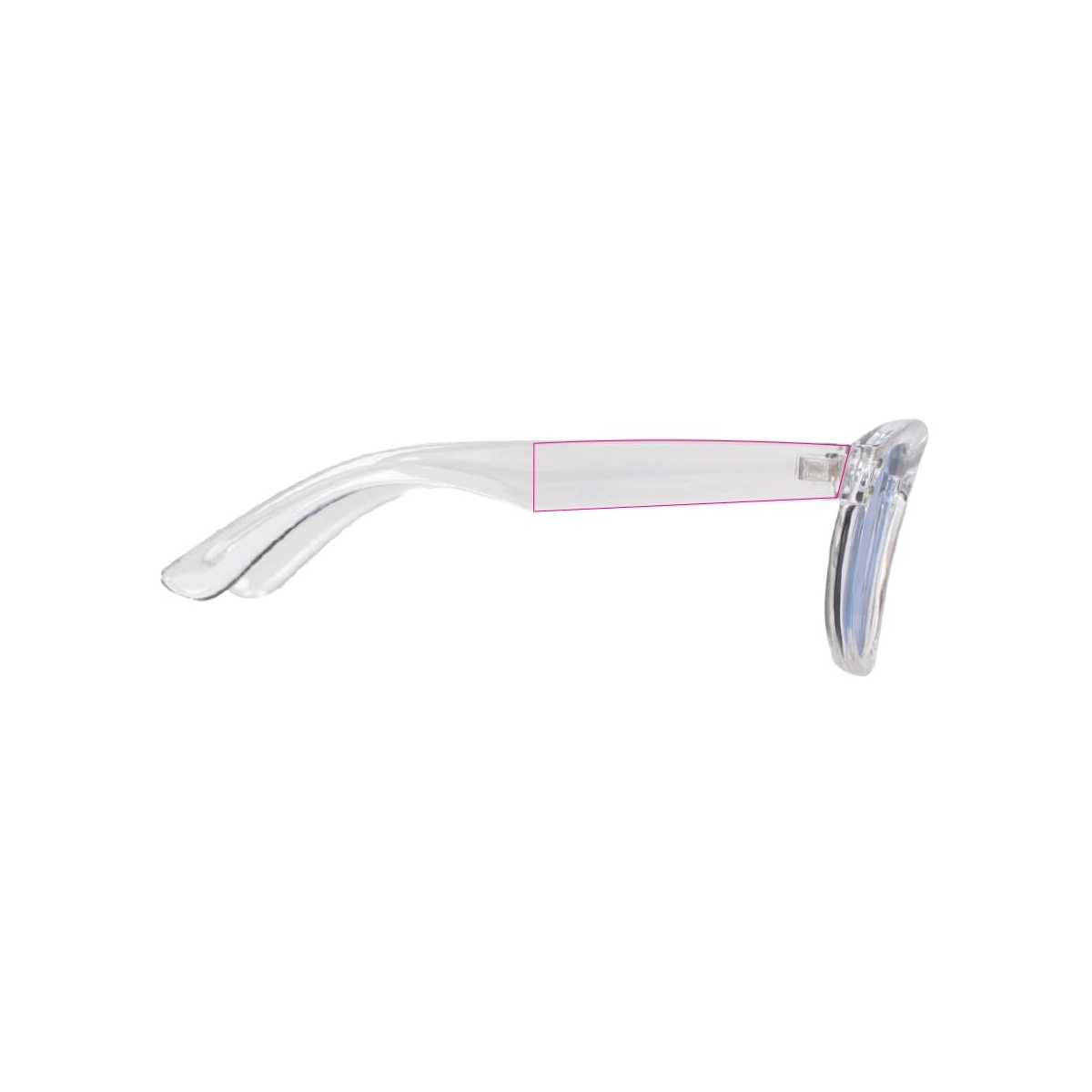 1 cm vom rechten Scharnier (13 x 61 mm)