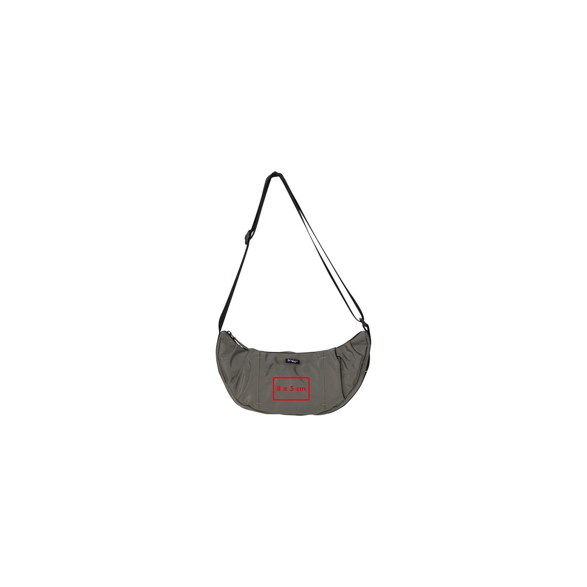 Auf die Tasche/Beutel (8 x 5 cm)
