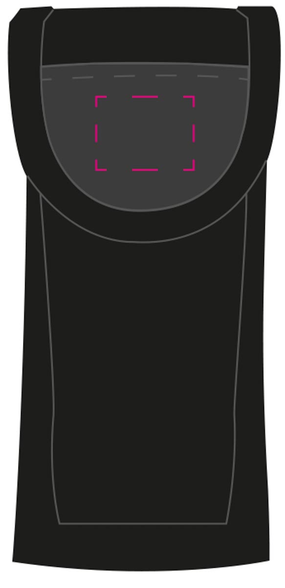 Verschlussklappe der Hülle (2x1,5 cm)