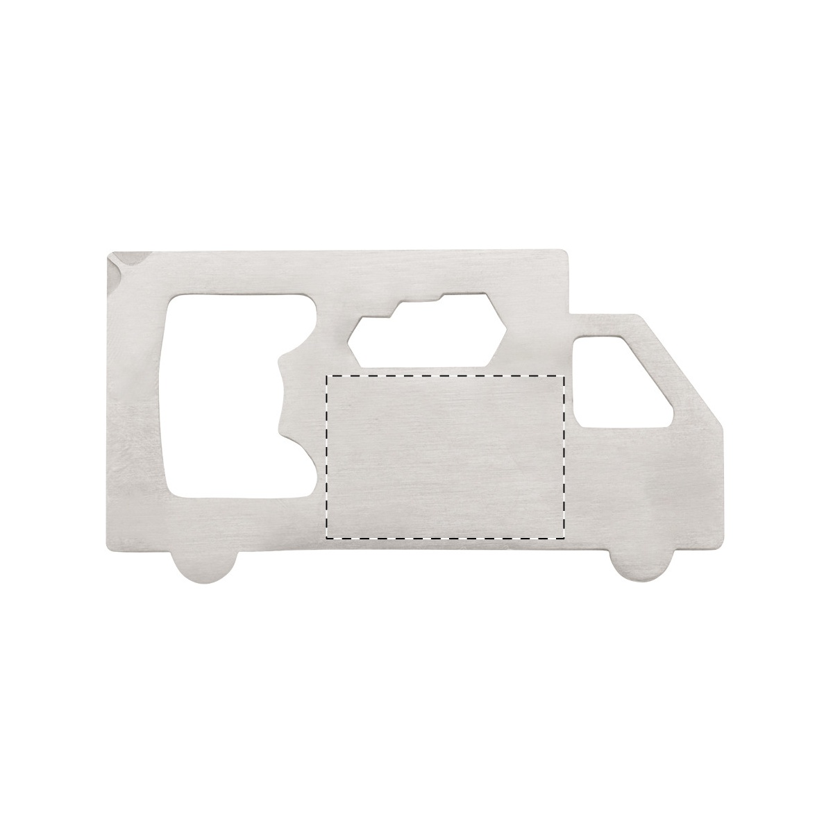 Rückseite - mittig (15 x 10 mm)