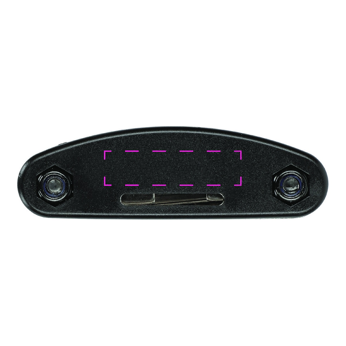 mittig (10 x 40 mm)