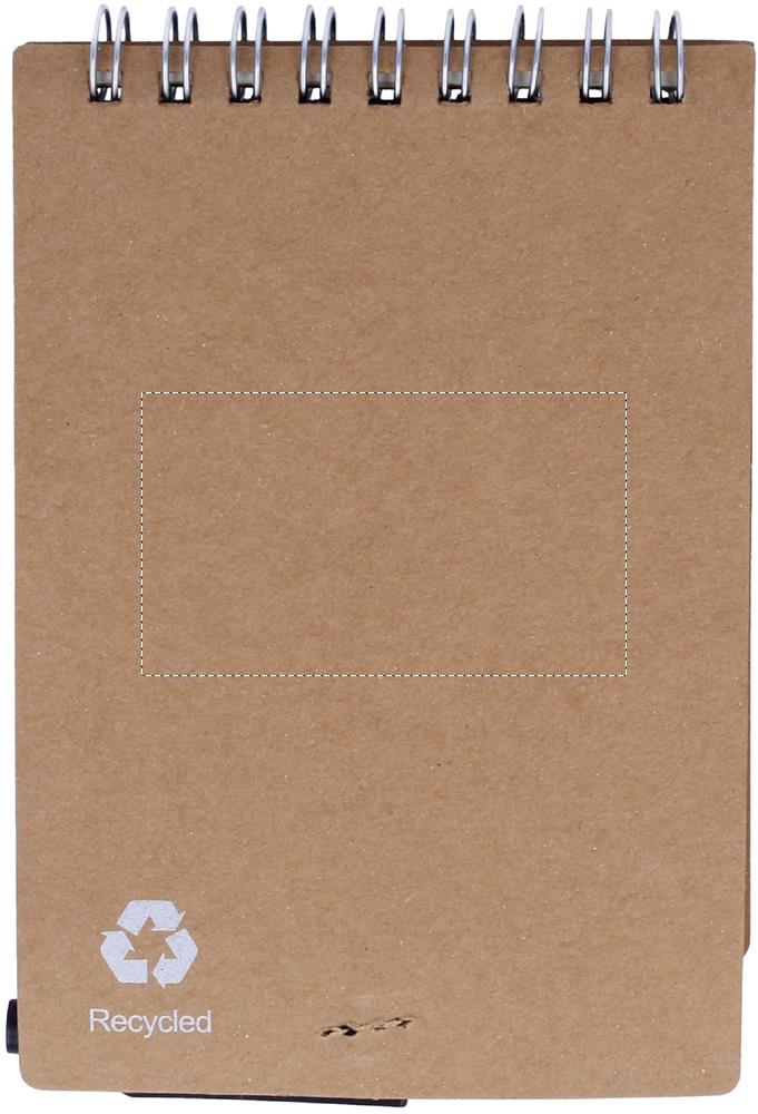Rückseite Notizbuch (3,5 x 6 cm)