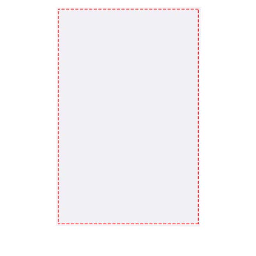 Rückseite der Blätter (Hochformat, Rücken rechts) (134 x 206 mm)