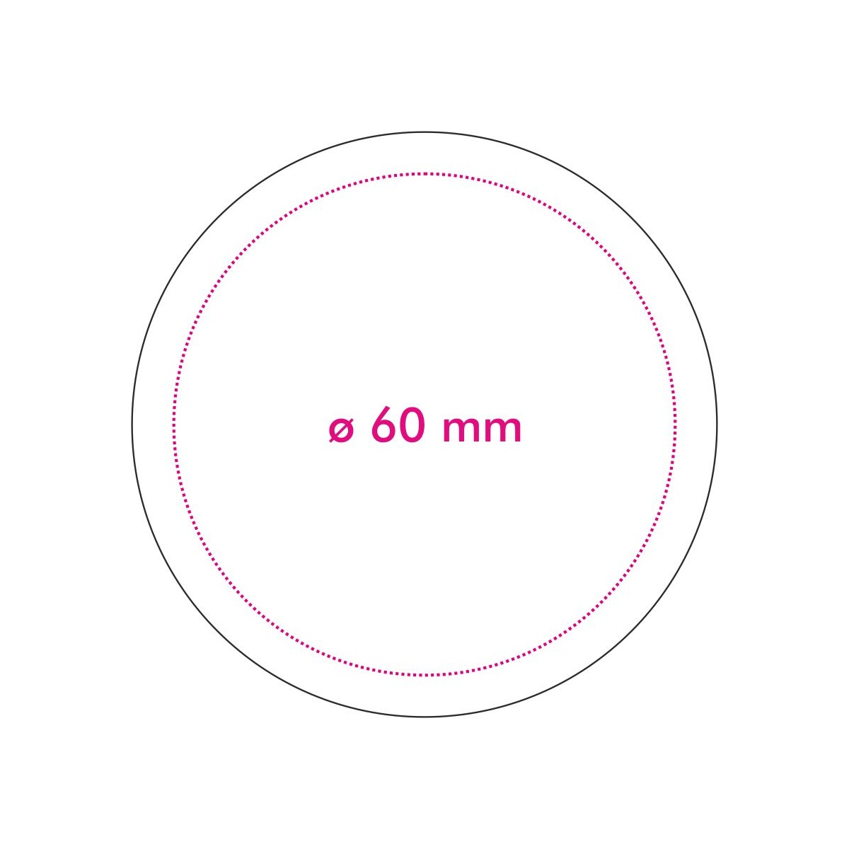 oben (ø 6 cm)