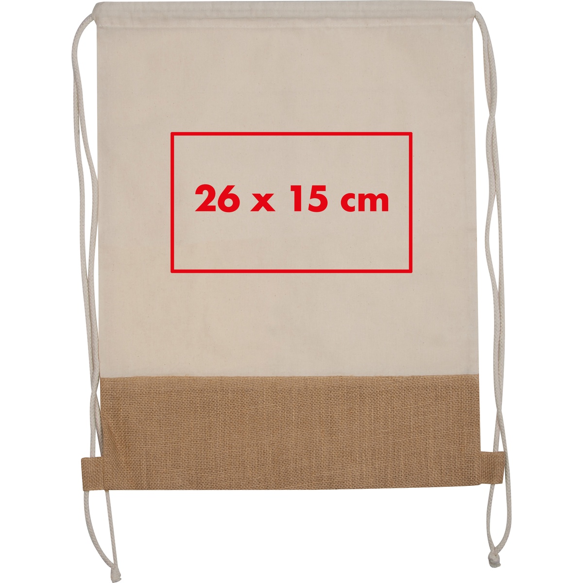 Auf die Tasche/Beutel (26 x 15 cm)