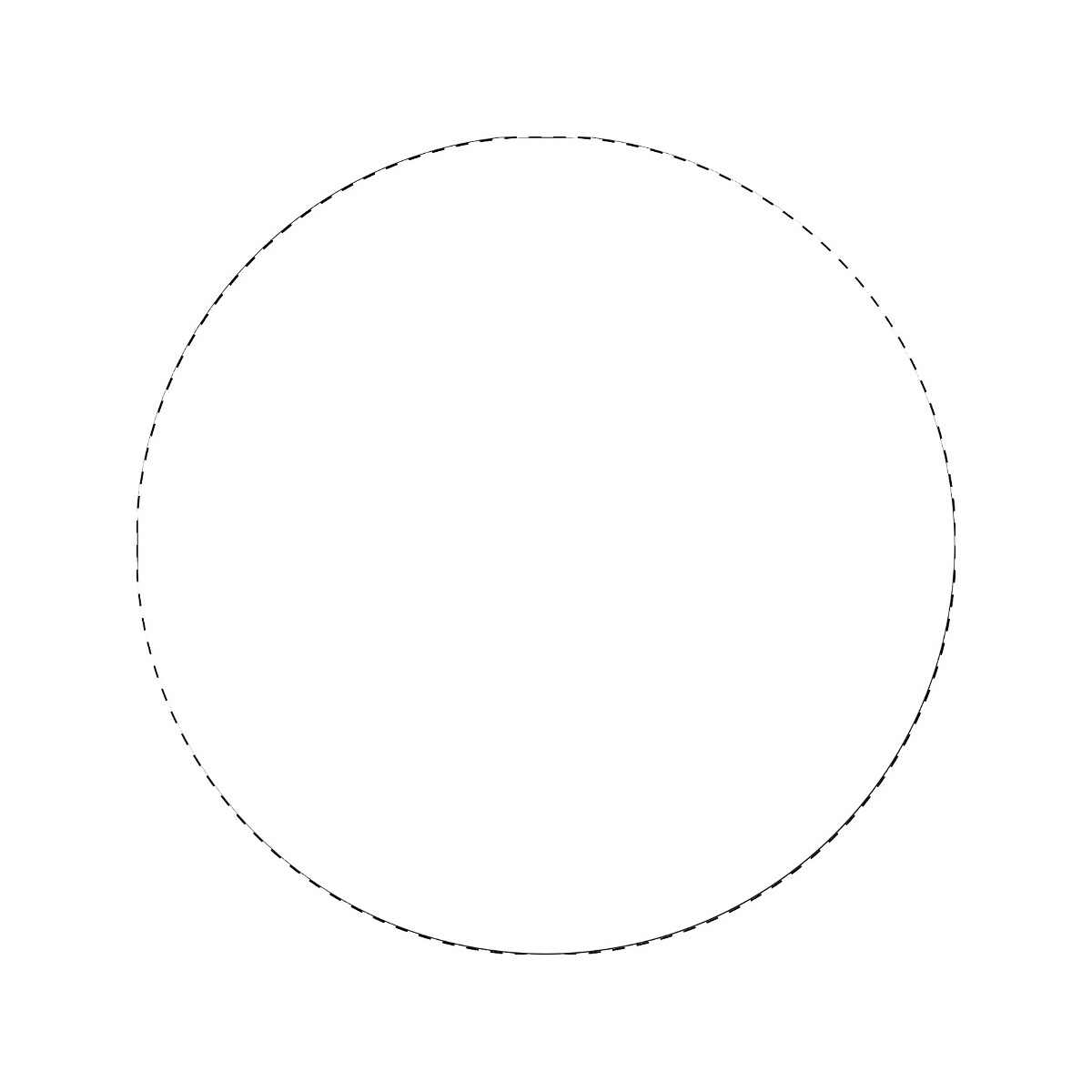 Komplette Oberfläche (Ø 95 mm)