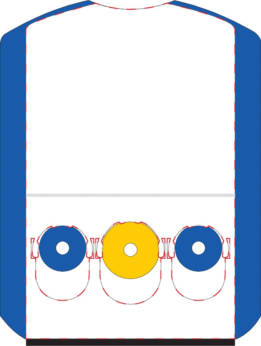 mittig ins Werbefeld (8x7,5 cm)